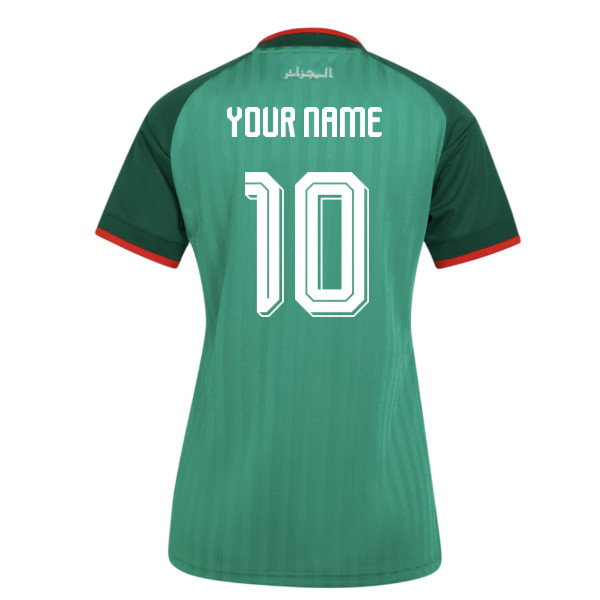 2026-2027 Algeria Away Shirt (Womens) (Your Name)-SoccerKits Hub | Buy Soccer Jerseys Online